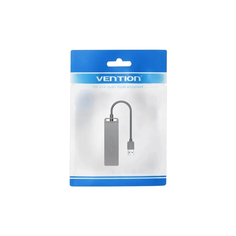 Концентратор Vention USB 3.0 to 4xUSB 3.0 0,15m black (CHLBB-SCB2) - фото 3