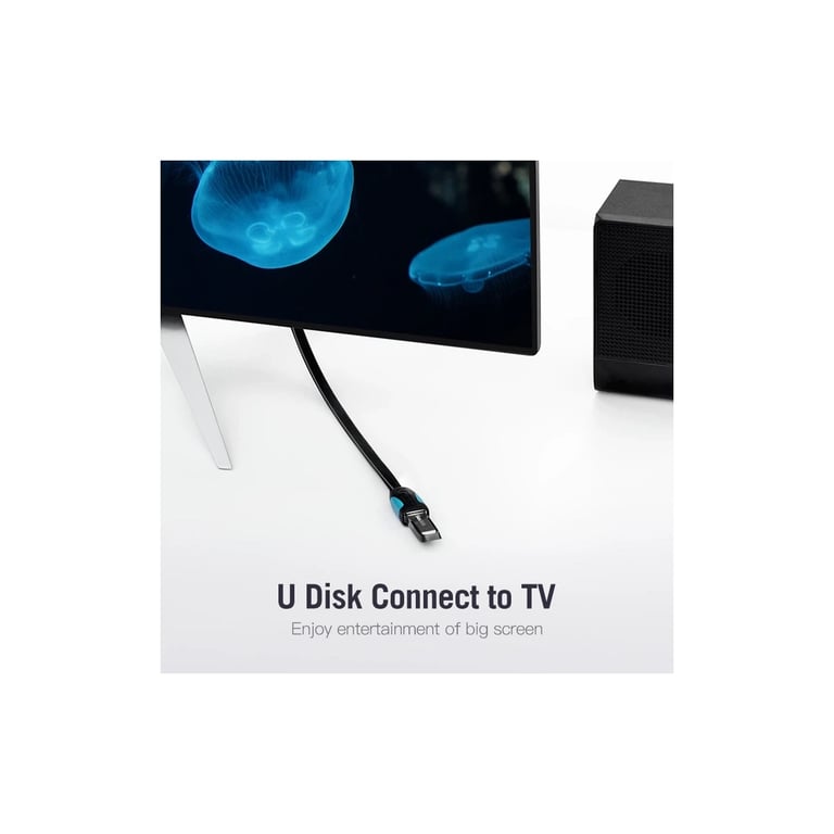 Дата кабель USB 3.0 AM/AF 1.0m PVC black Vention (VAS-A13-B100) - фото 5