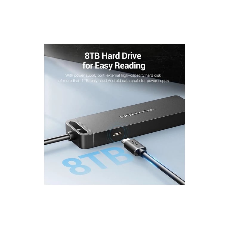 Зчитувач флеш-карт USB 3.0 to SD/TF 0.15m black Vention (CLPBB) - фото 4