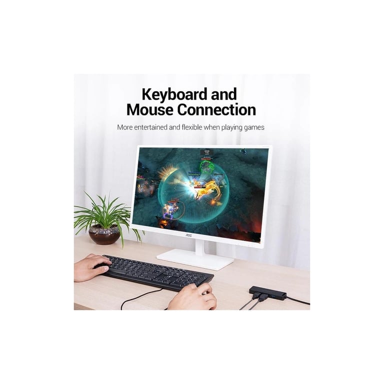 Зчитувач флеш-карт USB 3.0 to SD/TF 0.15m black Vention (CLPBB) - фото 7