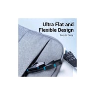 Патч-корд 1м, UTP cat 6 RJ-45 flat black Vention (IBJBF) - фото 4
