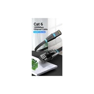 Патч-корд 3м, UTP cat 6 RJ-45 flat black Vention (IBJBI) - фото 5