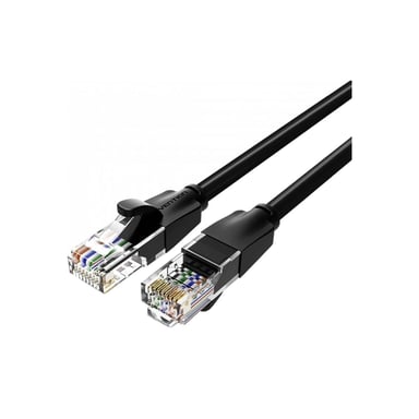 Патч-корд 30м, UTP cat 6 RJ-45 black Vention (IBEBT) - фото 1