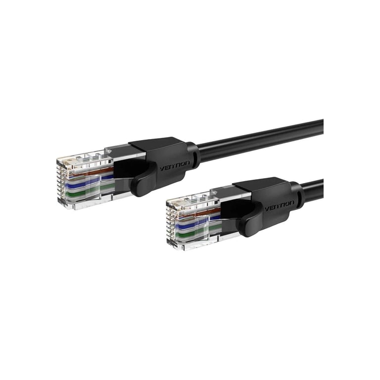 Патч-корд 30м, UTP cat 6 RJ-45 black Vention (IBEBT) - фото 2