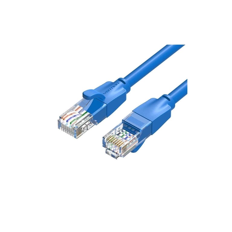 Патч-корд 0.5м, UTP cat 6 RJ-45 blue Vention (IBELD) - фото 1