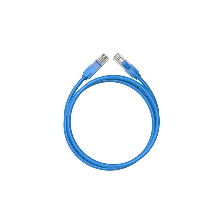 Патч-корд 0.5м, UTP cat 6 RJ-45 blue Vention (IBELD) - фото 3