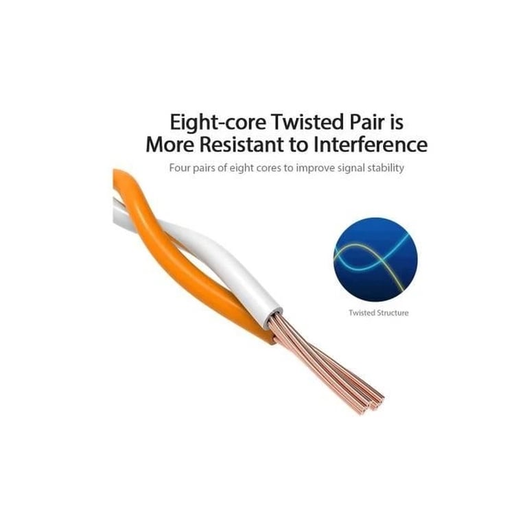 Патч-корд 0.5м, UTP cat 6 RJ-45 gray Vention (IBEHD) - фото 2