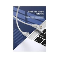 Патч-корд 0.5м, UTP cat 6 RJ-45 gray Vention (IBEHD) - фото 4