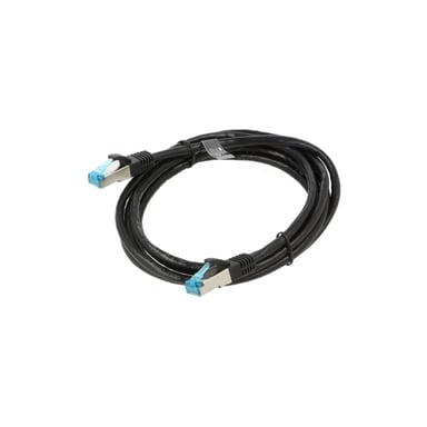 Патч-корд 2м, FTP cat 5e RJ-45 black Vention (VAP-B05-B200) - фото 1