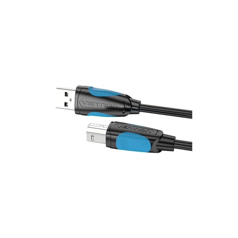 Кабель для принтера USB 2.0 AM/BM 1.5m black Vention (VAS-A16-B150) - фото 5
