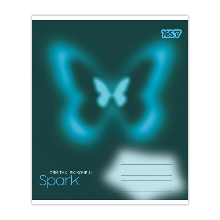 Зошит Yes Magic spark А5 18 аркушів лінія (768663) - фото 4