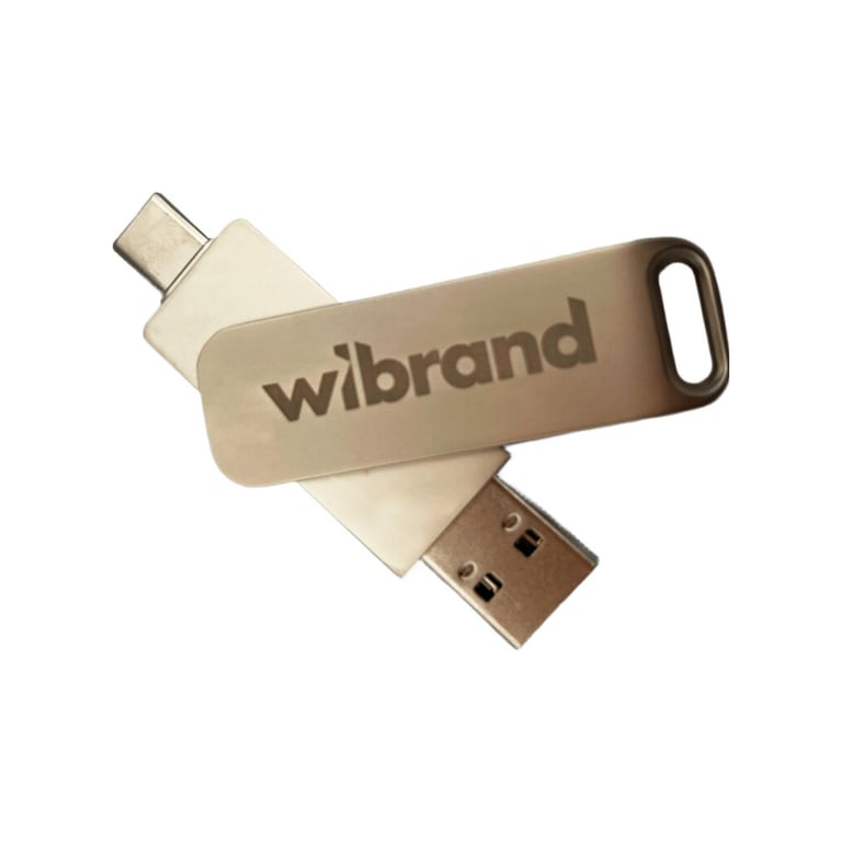 Накопичувач SSD USB 3.2 1TB Wolf Wibrand (WIEXSSD/WO1TB) - фото 1