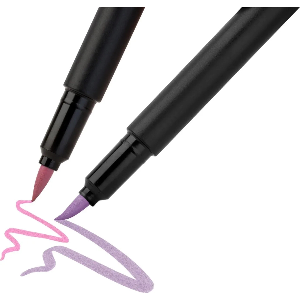 Фломастери Faber-Castell пензлики Black Edition Pastel пастельних кольорів, 6 кольорів (32357) - фото 4 Фломастери Faber-Castell пензлики Black Edition Pastel пастельних кольорів, 6 кольорів (32357) - фото 4