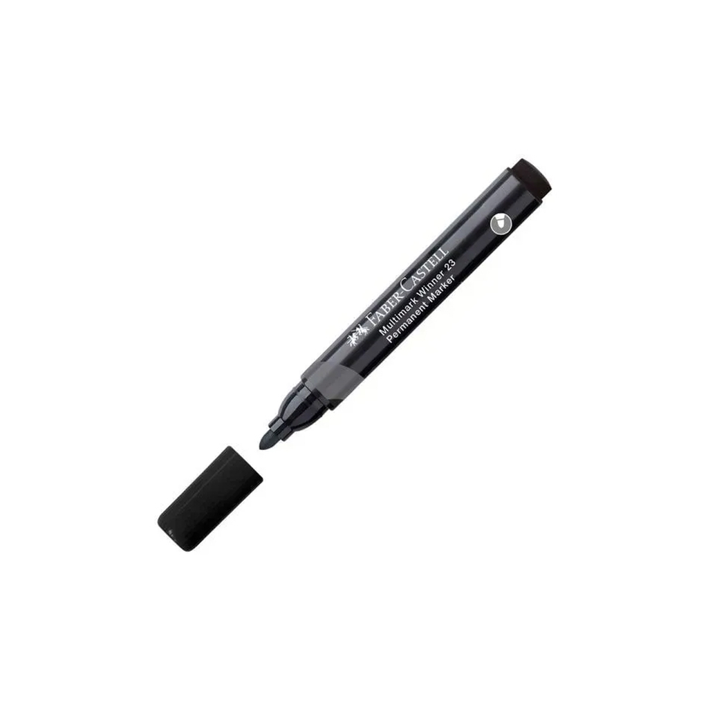 Маркер Faber-Castell перманентний Multimark Winner 23, колір чорний (32839) - фото 1 Маркер Faber-Castell перманентний Multimark Winner 23, колір чорний (32839) - фото 1