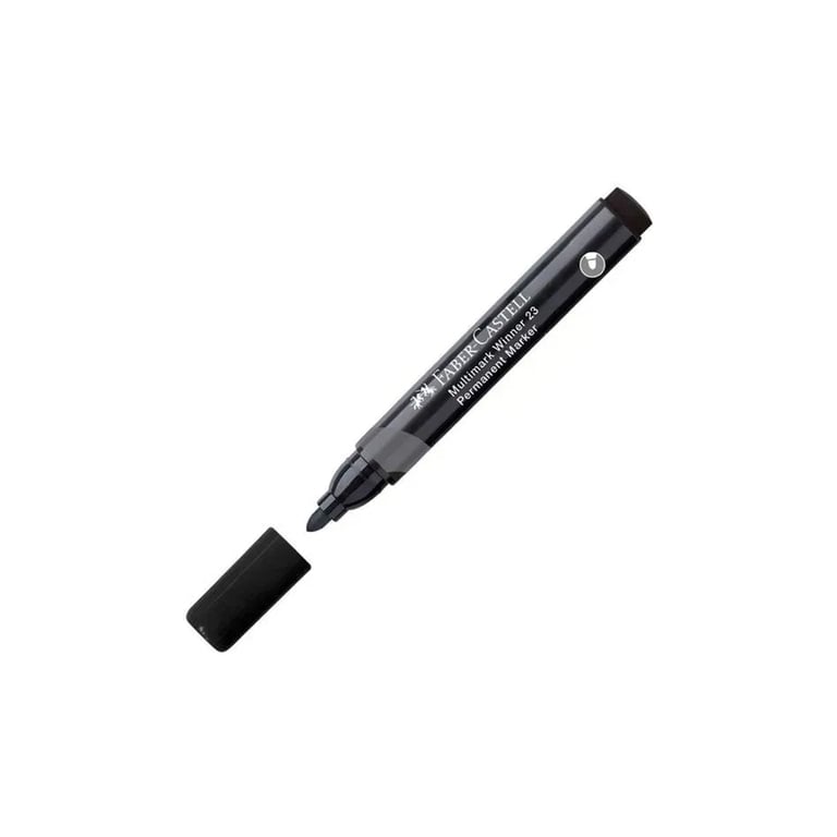 Маркер Faber-Castell перманентний Multimark Winner 23, колір чорний (32839) - фото 1