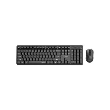Комплект Gembird Silent Key Pro Business Wireless Black (KBS-WMS-01-CYRL) - фото 1
