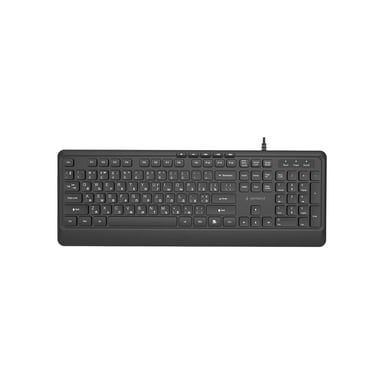 Клавіатура Gembird Slim Multimedia USB Black (KB-MCH-05-CYRL) - фото 1