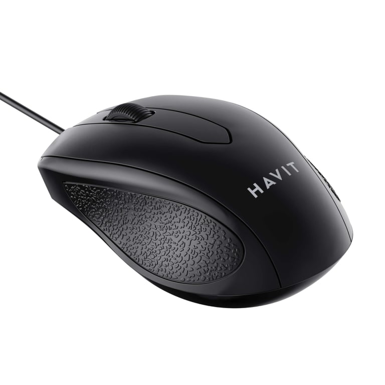 Мишка Havit MS80 USB Black (6939119036607) - фото 5