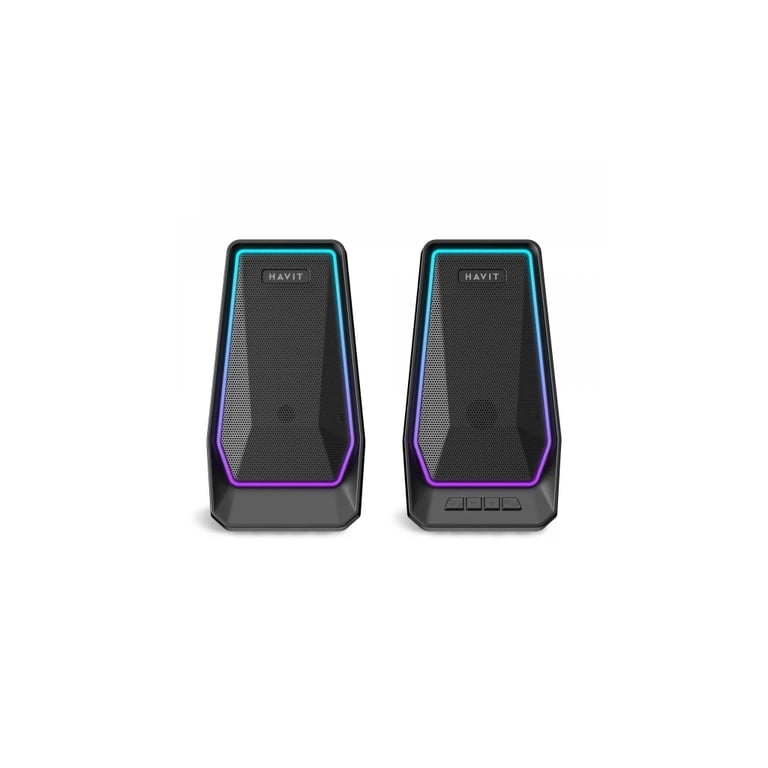 Акустична система Havit SK769BT 10W RGB USB Black (6939119050139) - фото 2