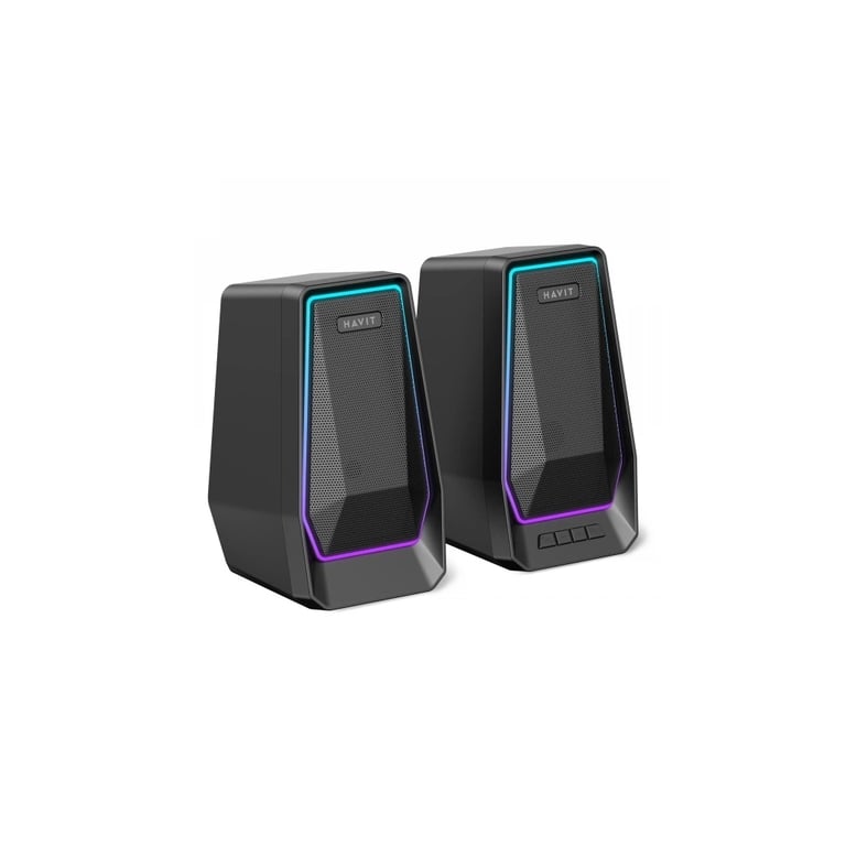 Акустична система Havit SK769BT 10W RGB USB Black (6939119050139) - фото 4