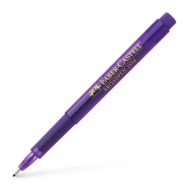 Лайнер Faber-Castell BROADPEN 1554 фіолетовий, 0,8 мм (25788) - фото 1