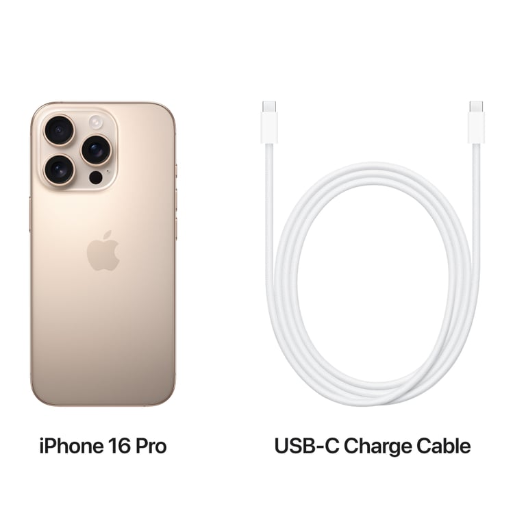 Мобільний телефон Apple iPhone 16 Pro 256GB Desert Titanium (REF A) BREEZY (2AMYNK3) - фото 8