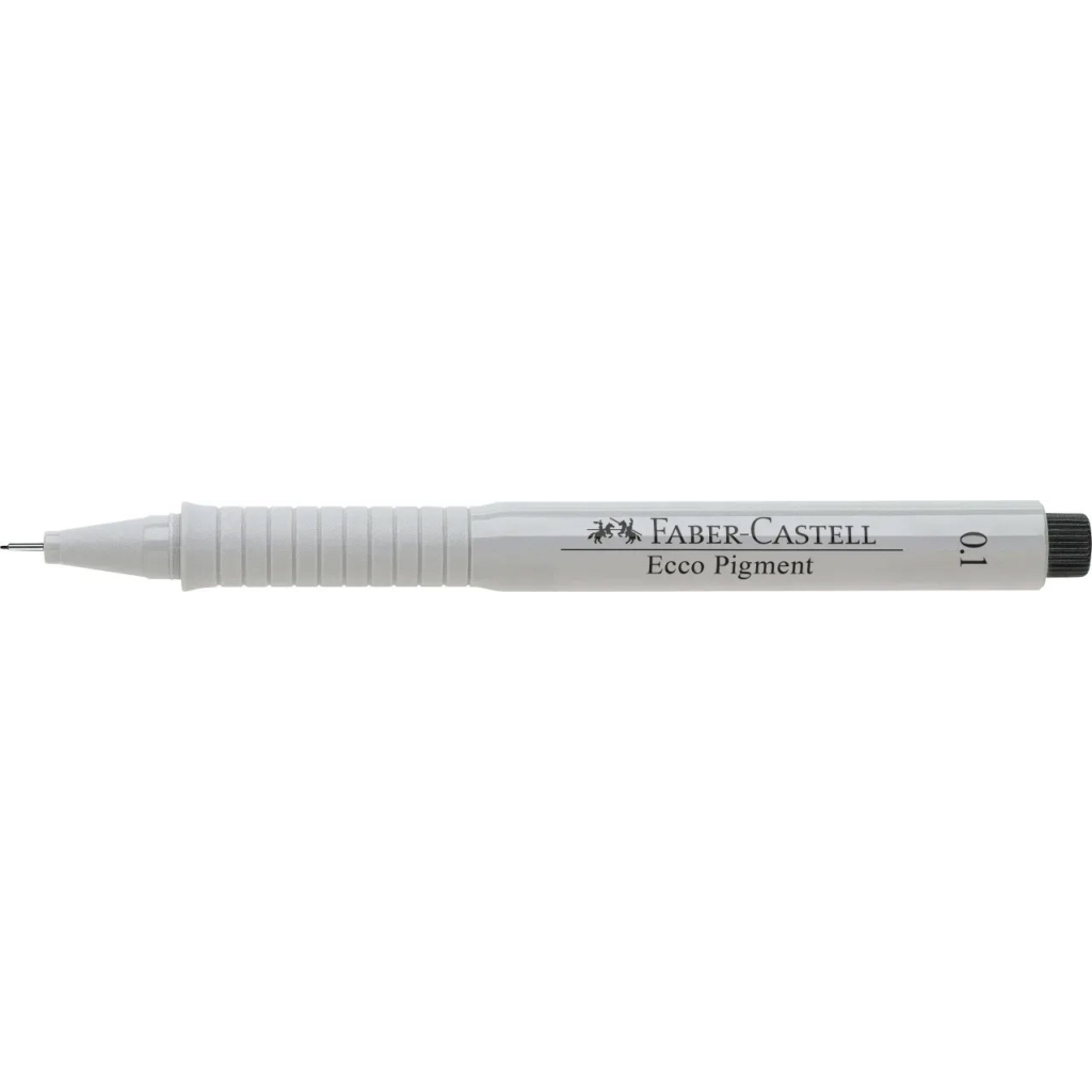 Лайнер Faber-Castell ручка капілярна для графічних робіт Ecco Pigment, діаметр 0,1 мм, колір чорний (6043) - фото 3 Лайнер Faber-Castell ручка капілярна для графічних робіт Ecco Pigment, діаметр 0,1 мм, колір чорний (6043) - фото 3