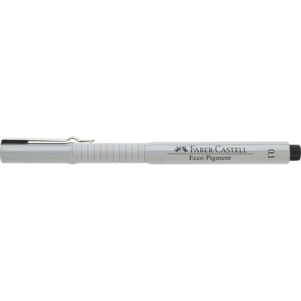 Лайнер Faber-Castell ручка капілярна для графічних робіт Ecco Pigment, діаметр 0,1 мм, колір чорний (6043) - фото 5 Лайнер Faber-Castell ручка капілярна для графічних робіт Ecco Pigment, діаметр 0,1 мм, колір чорний (6043) - фото 5