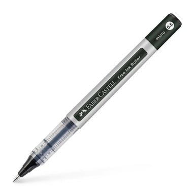 Ролер Faber-Castell Free Ink rollerball, колір чорнила чорний, 0,5 мм, одноразова (29194) - фото 1