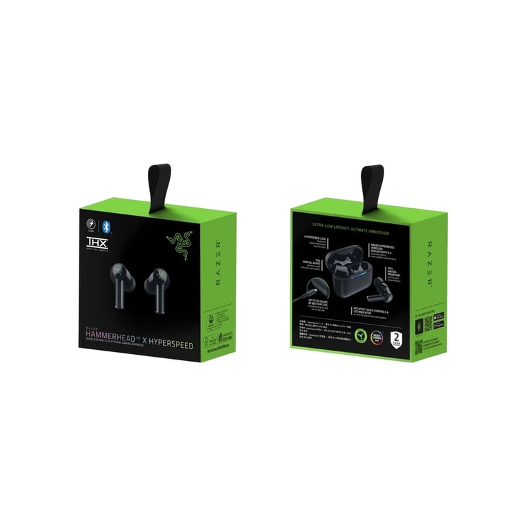 Навушники Razer Hammerhead V3 X Hyperspeed Black (RZ12-05620100-R3G1) - фото 7