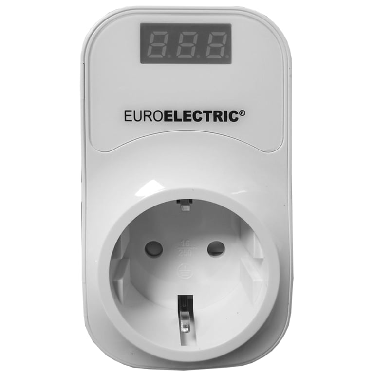 Реле напруги EUROELECTRIC 16А 3.5kW 150V-210V 230V-280V (RV-16A/3,5kW) - фото 1