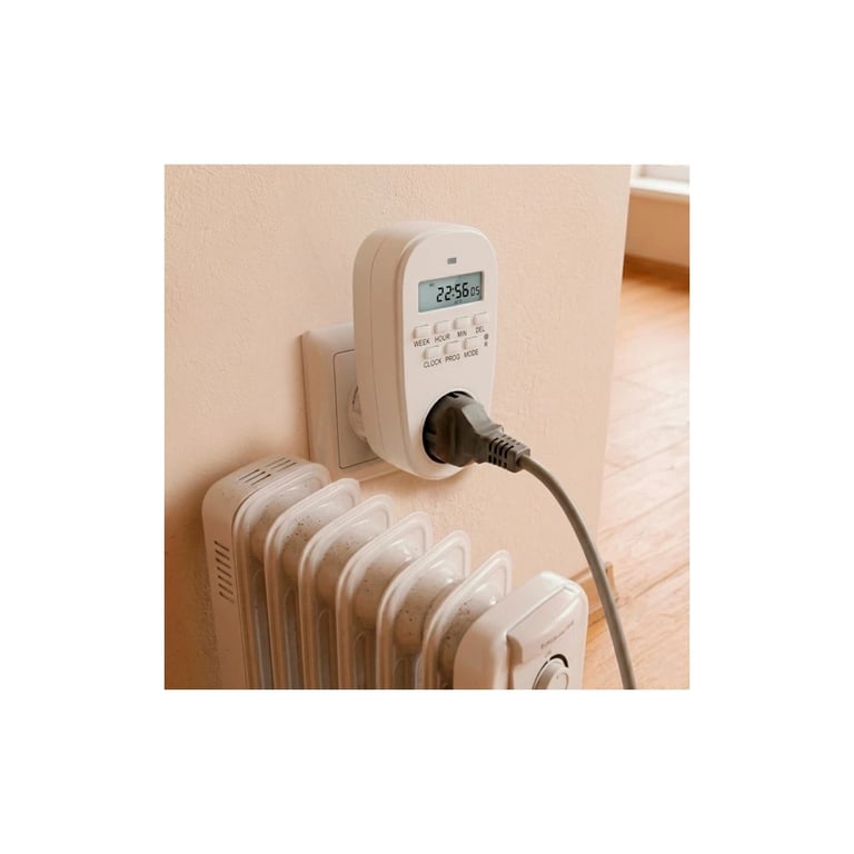 Таймер-розетка EUROELECTRIC 16A/3600W 7дн, White (ST-16A/3,60kW(E)) - фото 3