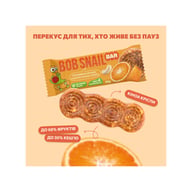 Батончик дитячий Bob Snail Хурма, апельсин, кеш'ю та кріспи кіноа 35 г (1740731) - фото 3