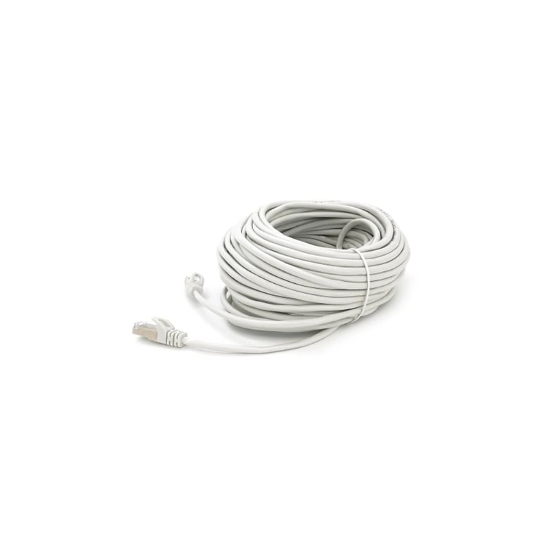 Патч-корд 20м FTP cat.5e, CU, RJ45, grey Merlion (PCM-CU-5E/20G) - фото 2