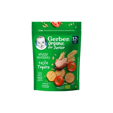 Дитяче печиво Gerber Пшеничне з томатом з 12 місяців 100 г (1627034) - фото 1