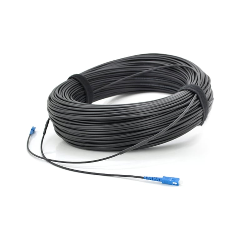 Оптичний патчкорд LC/UPC-LC/UPC, Simplex, Singlemode, 60м OK-Net (ОКТ-Д(0,5)-1Е-60 LC)