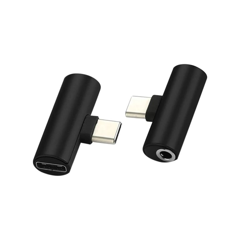 Перехідник USB-C M to USB-C F + 3.5mm F black XoKo (AC-205-BK) - фото 2