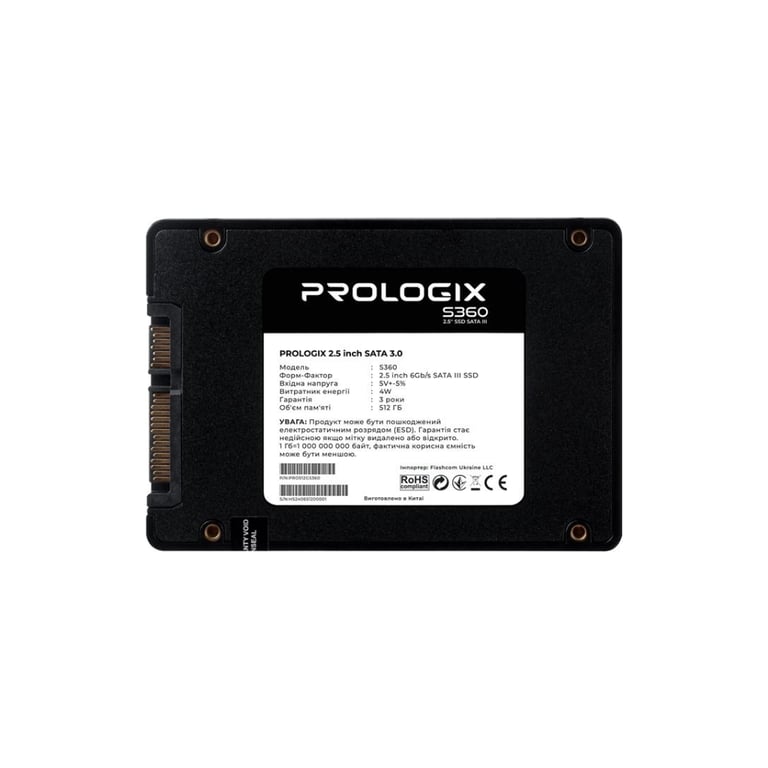 Накопичувач SSD 2.5" 512GB S360 Prologix (PRO512GS360) - фото 2