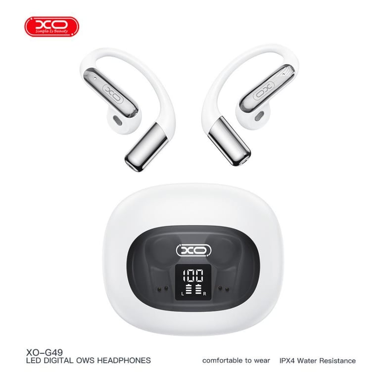 Навушники XO G49 White (XO-G49-WH) - фото 4