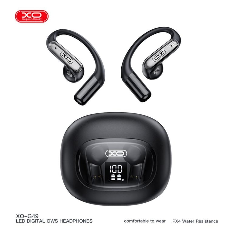 Навушники XO G49 Black (XO-G49-BK) - фото 4