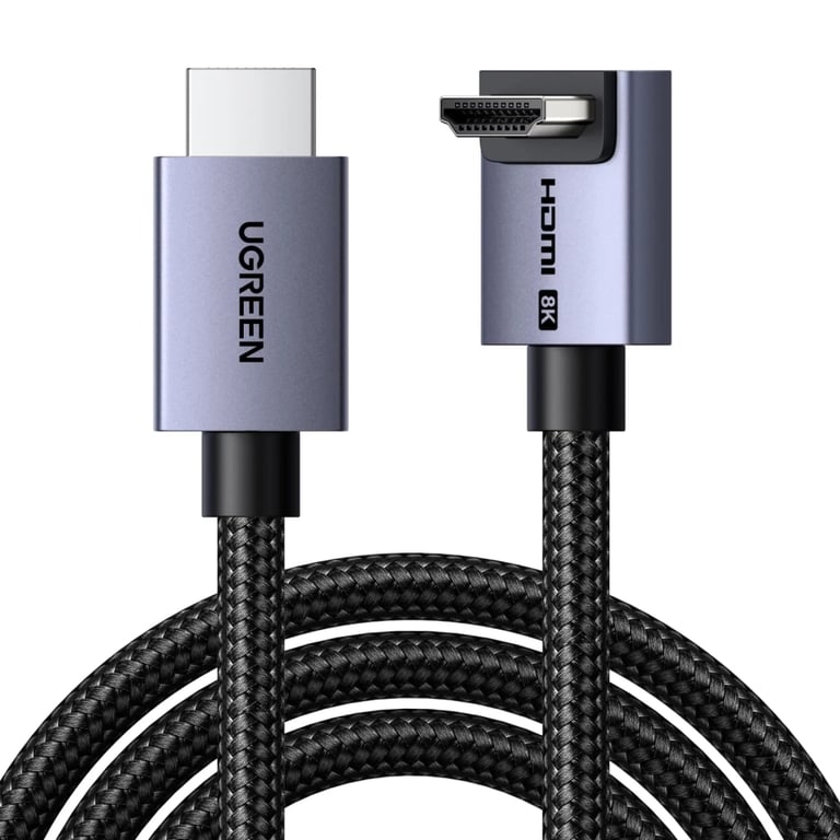 Кабель мультимедійний HDMI M to HDMI M 3.0m 8K60Hz 48Gbps braided black Ugreen (85242) - фото 1