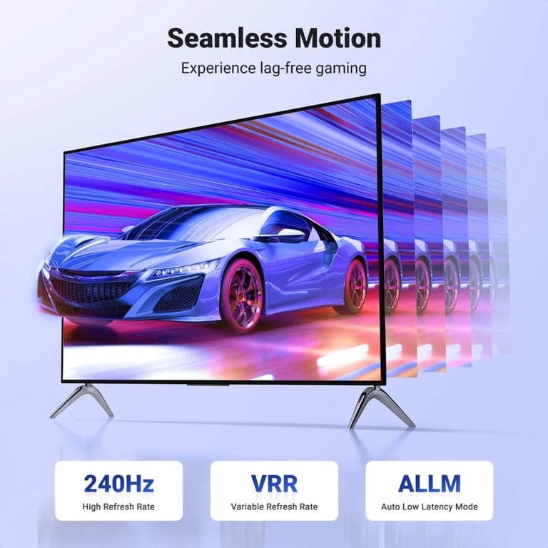 Кабель мультимедійний HDMI M to HDMI M 10.0m 8K60Hz 48Gbps braided Ugreen (95966) - фото 4