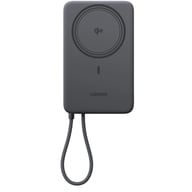 Батарея універсальна Ugreen 10000mAh 30W 1xUSB-C + 15W Magnetic Wireless + cable USB-C black (75982B) - фото 1