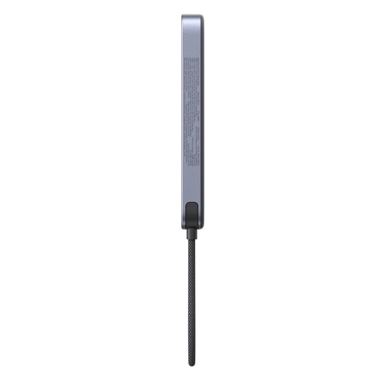 Батарея універсальна Ugreen 10000mAh 30W 1xUSB-C + 15W Magnetic Wireless + cable USB-C black (75982B) - фото 3