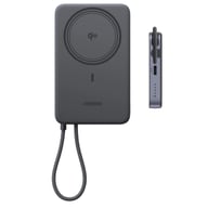 Батарея універсальна Ugreen 10000mAh 30W 1xUSB-C + 15W Magnetic Wireless + cable USB-C black (75982B) - фото 7