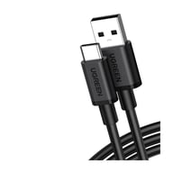 Дата кабель USB 2.0 AM to USB-C 1.0m 3A black Ugreen (85201) - фото 1