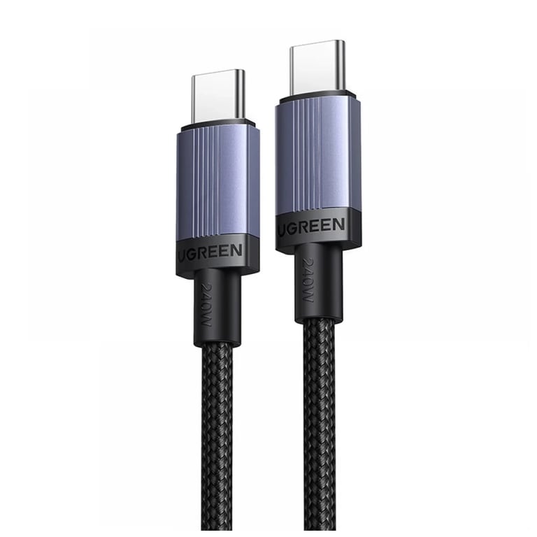 Дата кабель USB-C to USB-C 3.0m 100W 480Mbps black Ugreen (65834) - фото 2