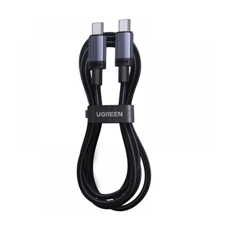 Дата кабель USB-C to USB-C 3.0m 100W 480Mbps black Ugreen (65834) - фото 3