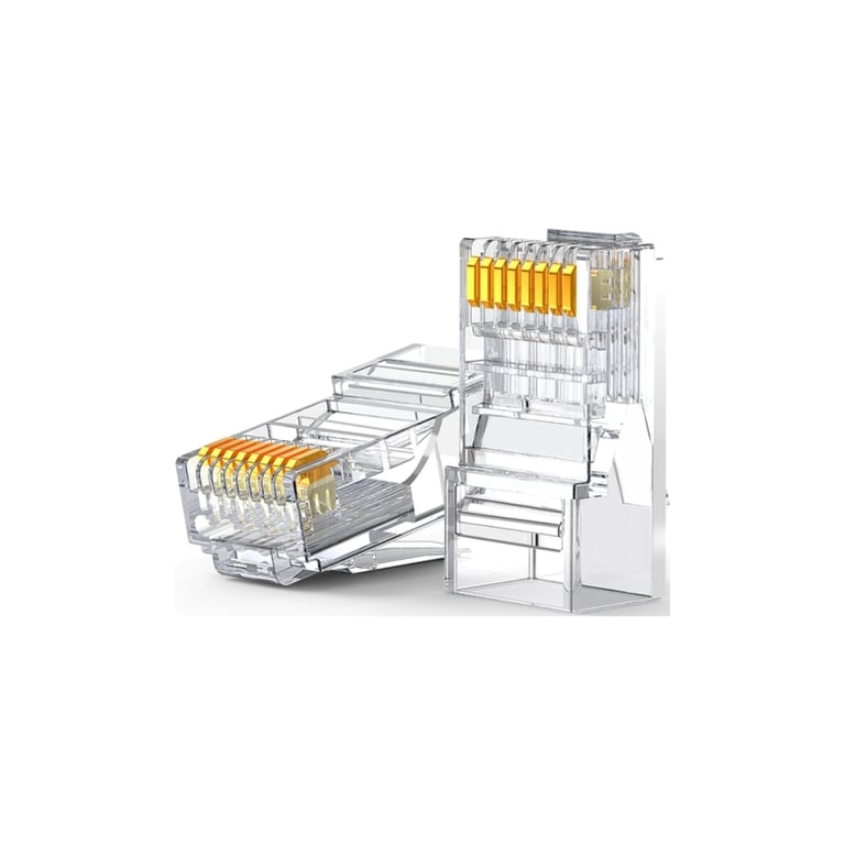 Конектор RJ45 Cat 6 Unshielded Modular Plugs 100-Pack Ugreen (U_60558) - фото 1