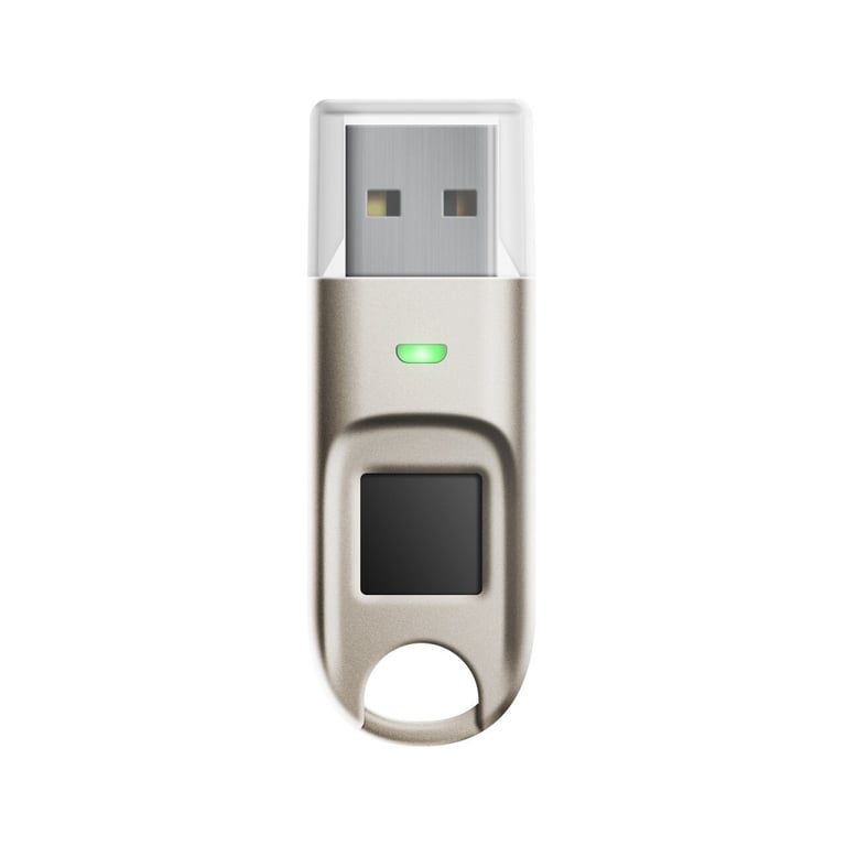 Апаратний ключ безпеки Feitian BioPass FIDO2 Plus FIDO FT-K45, USB Type A, Fingerprint. (FT-K45) - фото 1